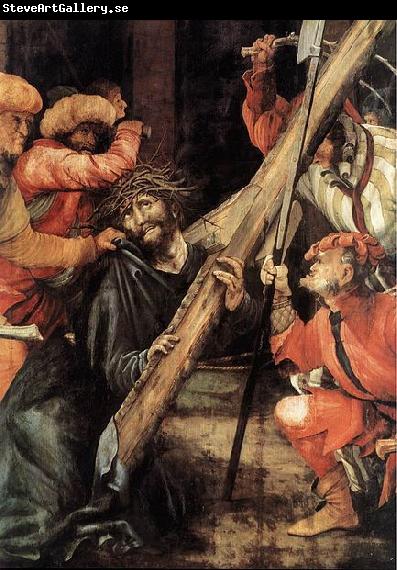 Matthias  Grunewald Carrying the Cross